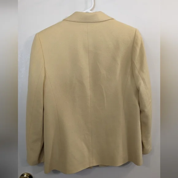 Talbots Petites Italian wool open front blazer - Picture 5 of 8